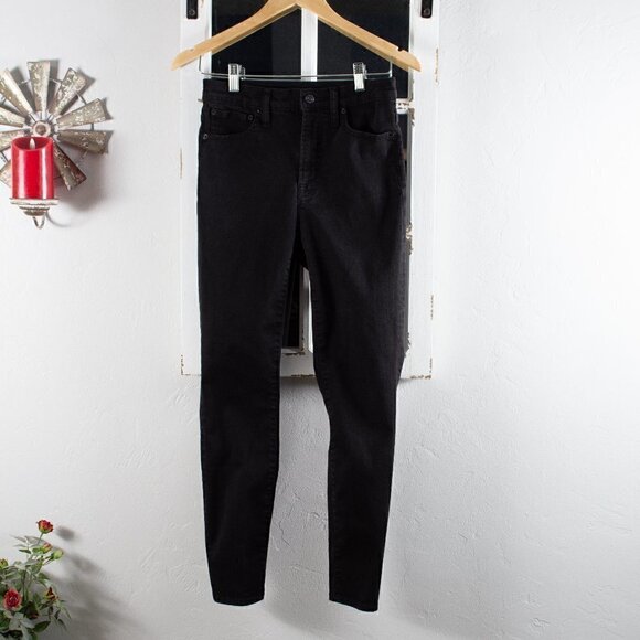 CLEARANCE J. Crew Black Jeans Size 27, High Rise - Picture 1 of 6